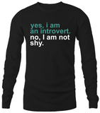 Yes I am an introvert