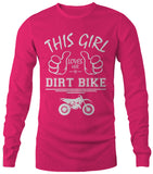 This Girl loves Her Dirt Bike