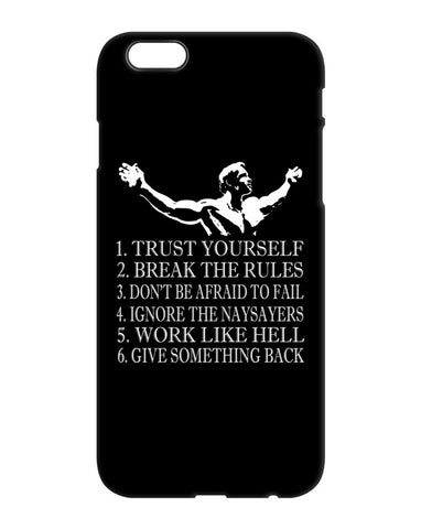 6 Rules - iPhone Case